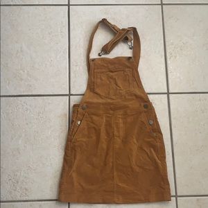 Velvet Overall Skirt